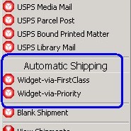 The area that can be customized is the top block