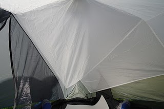 TarpTent Moment first pitch