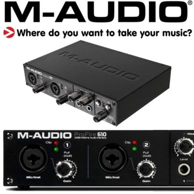 M-Audio ProFire 610 Pro Fire ProFire610 Octane Pre s $299.00
