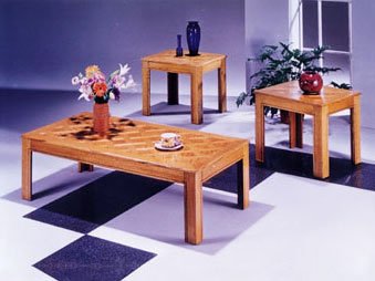 Wooden 3pc Pack Coffee/End Table #AC 012168