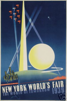 Buy New York World s Fair Poster 1939 Rare Hot Vintage For Sale :: $4.99